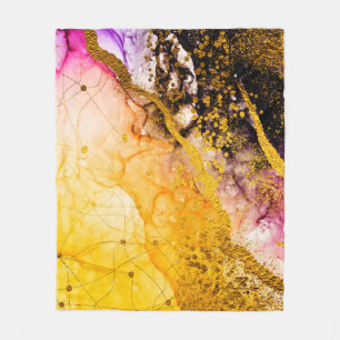 Transparent creativity. Abstract clouds -ART. Mast Fleece Blanket
