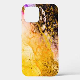 Transparent creativity. Abstract clouds -ART. Mast iPhone 12 Case