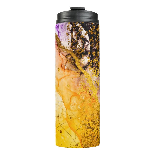 Transparent creativity. Abstract clouds -ART. Mast Thermal Tumbler (Front)