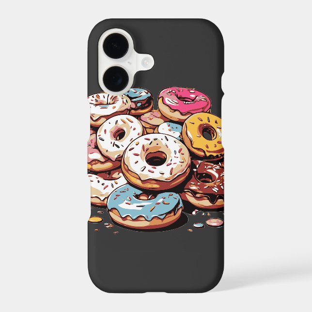 Transparent Doughnuts Sticker (Back)