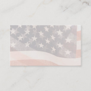 transparent flags business card