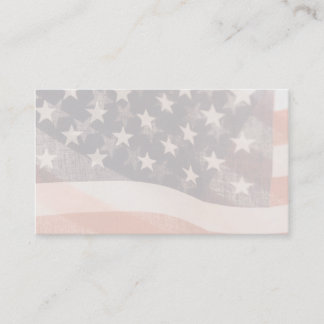 transparent flags business card