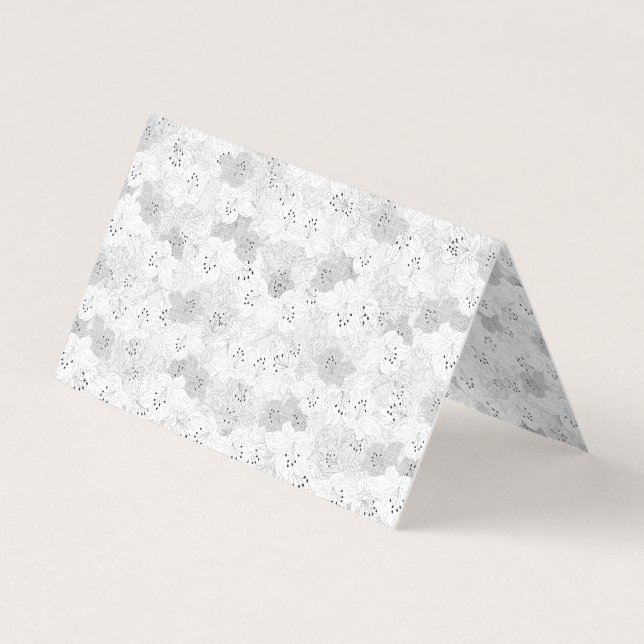 Transparent Grid Overlay – Editable PNG Texture Business Card (Front)