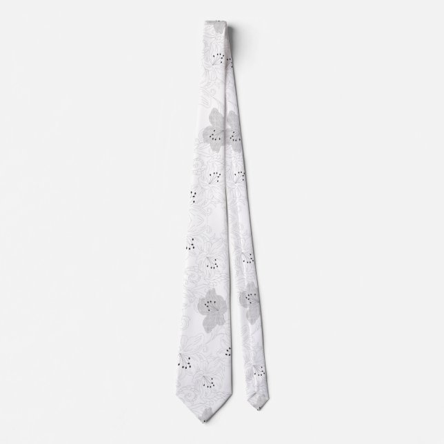 Transparent Grid Overlay – Editable PNG Texture Tie (Front)