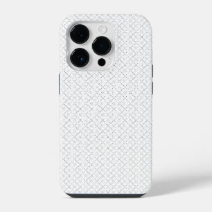 Transparent Grid PNG Editable Texture Overlay iPhone 14 Pro Case