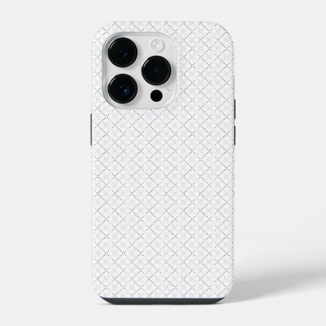 Transparent Grid PNG | Editable Texture Overlay iPhone Case (Back)