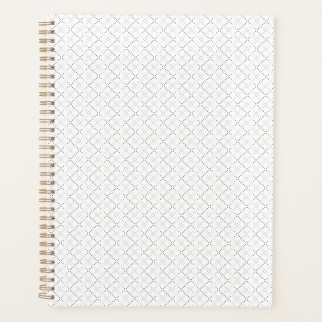 Transparent Grid PNG | Editable Texture Overlay Planner (Front)