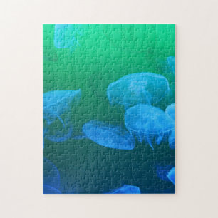 Transparent Jellyfish Jigsaw Puzzle
