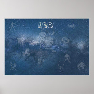 Transparent Leo Poster