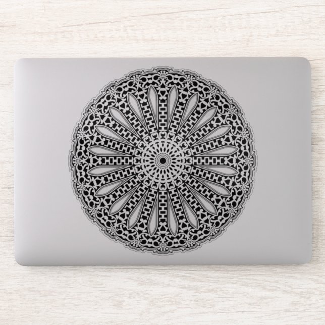 transparent Mandala sticker (Computer)