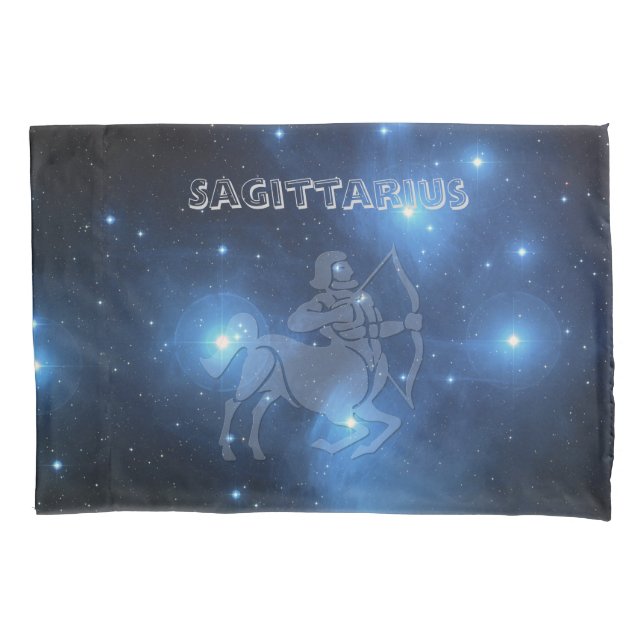 Transparent Sagittarius Pillowcase (Front)