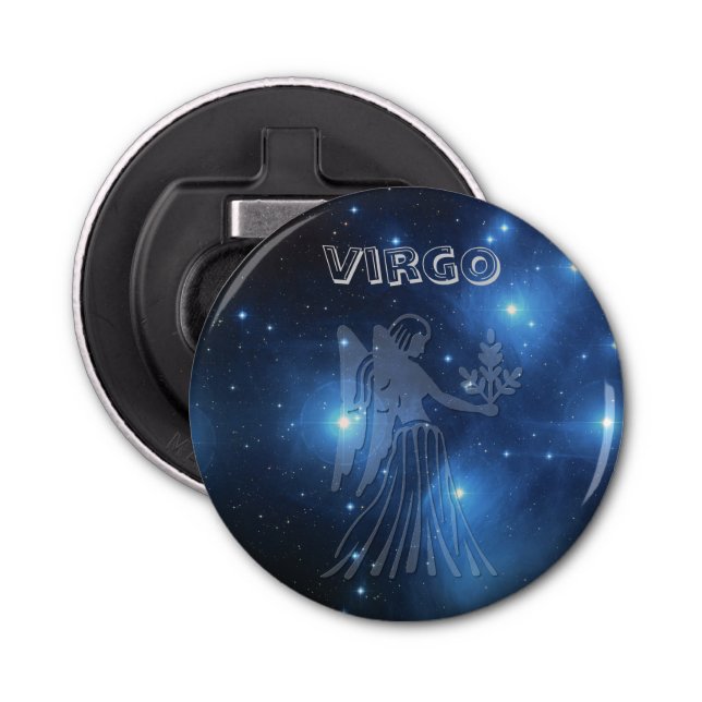 Transparent Virgo Bottle Opener (Front)