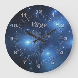 Transparent Virgo Large Clock