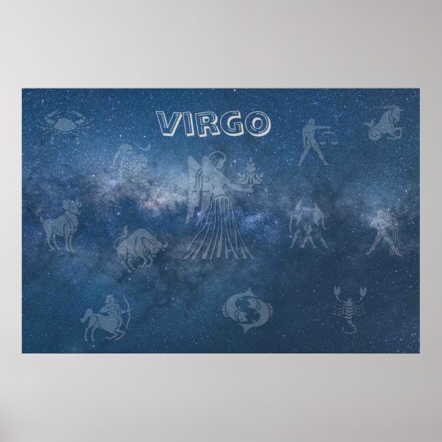 Transparent Virgo Poster (Front)