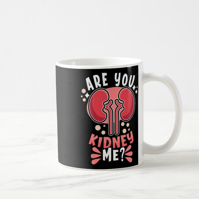 Transplant Awareness Kidney Health Dialysis Tech  Coffee Mug (Right)