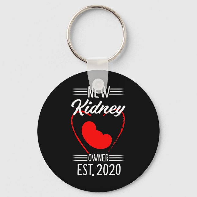 Transplant Recipient 2020 Organ  Key Ring (Front)
