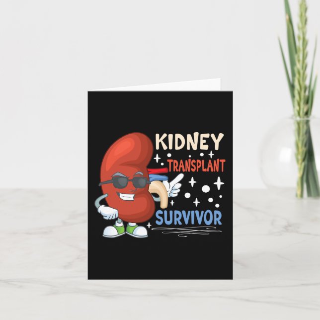 Transplant Surgery Kidney Donor Kidney Disease 1  Card (Front)