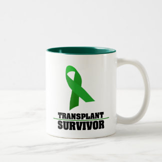 Transplant Survivor Two-Tone Coffee Mug