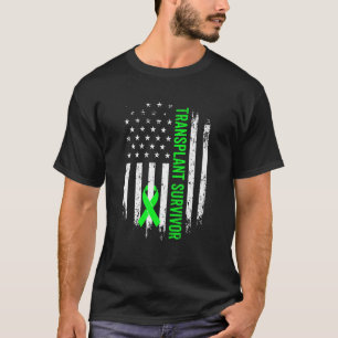 Transplant Survivor Warrior Liver Kidney Organ Rec T-Shirt