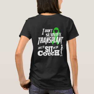 Transplant Survivor Woman Walking T-Shirt