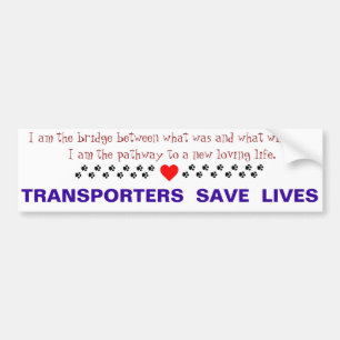Transport Bumper Sticker