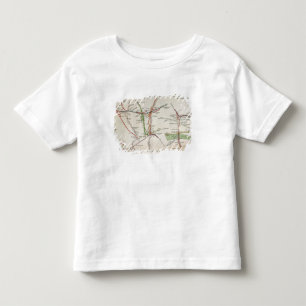 Transport map of London, c.1915 Toddler T-Shirt