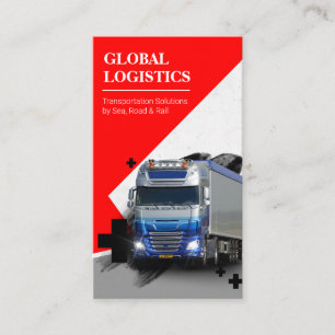 Transportation and Logistics company  Business Card
