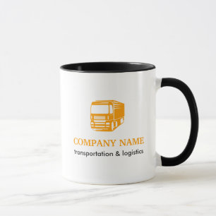 Transportation and Logistics Logo Mug