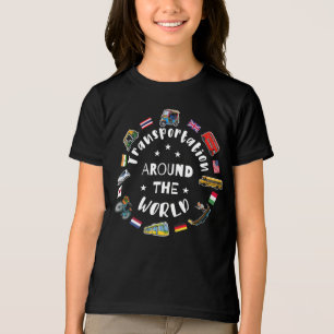 Transportation around the world Tri-Blend shirt