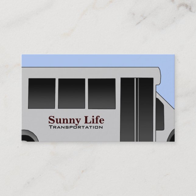 Transportation Business Cards (Front)