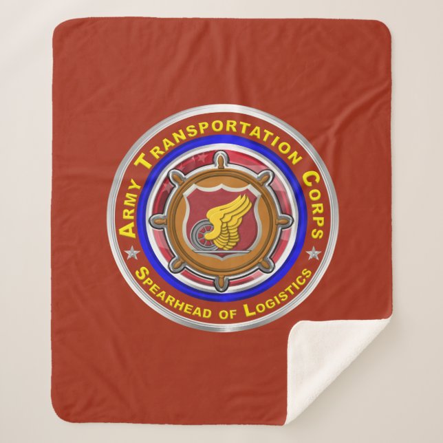 Transportation  Corps  Sherpa Blanket (Front)
