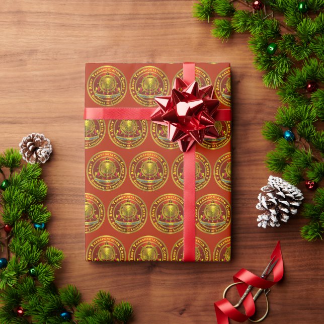 Transportation Corps Wrapping Paper (Holiday Gift)