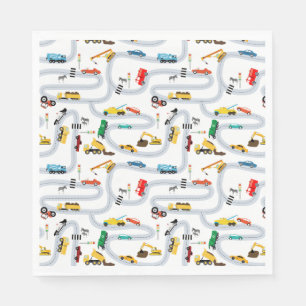 Transportation Vehicles Cars & Trucks Road Traffic Napkin