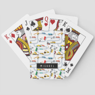 Transportation Vehicles Cars & Trucks Road Traffic Playing Cards