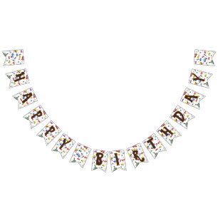 Transportation White Bunting