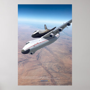 Transporting Buran on Antonov An-225 Poster