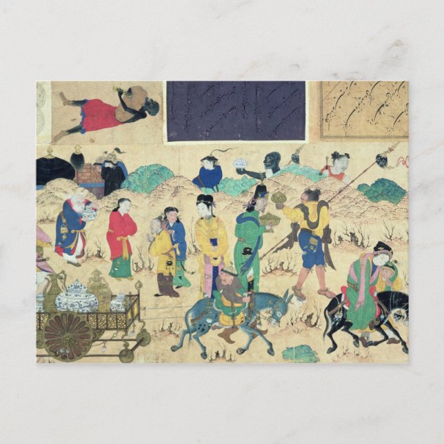 Transporting ceramics postcard (Front)