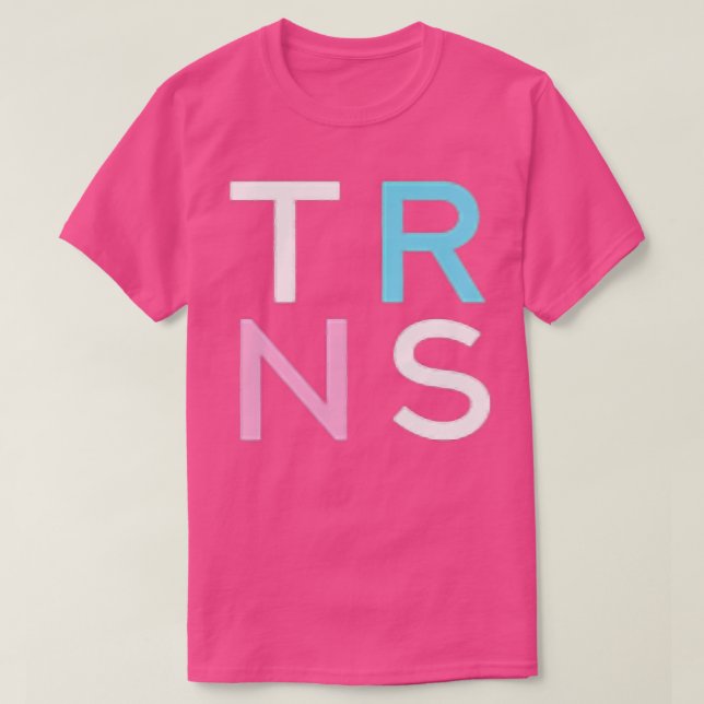 Transseual Transgender Pride Trans  T-Shirt (Design Front)