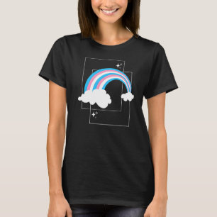 Transsexual Flag Trans Pride Queer Rainbow Transge T-Shirt