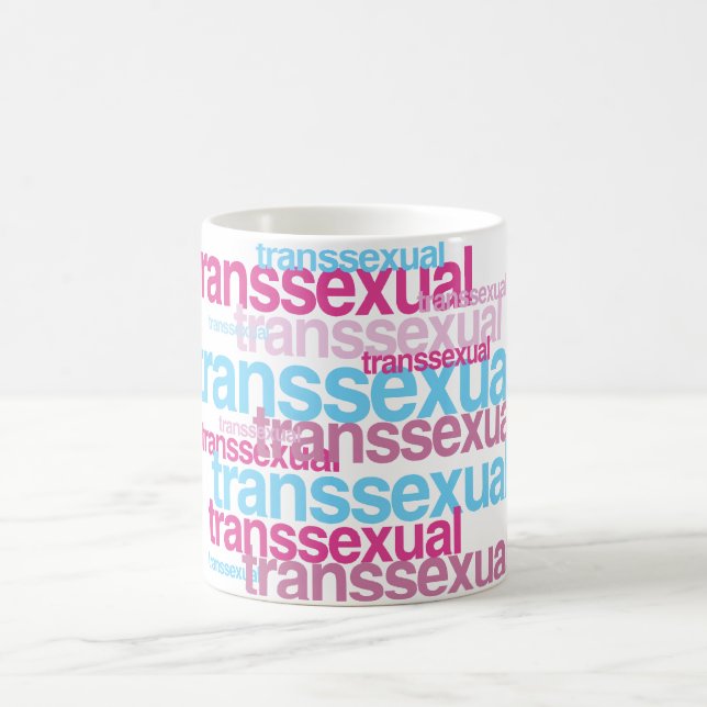 TRANSSEXUAL PRIDE CLUSTER COFFEE MUG (Center)
