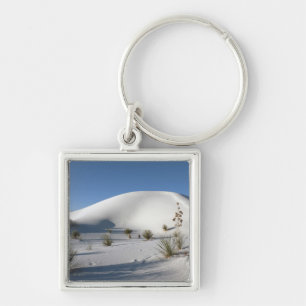 Transverse Dunes and Soaptree Yucca Key Ring