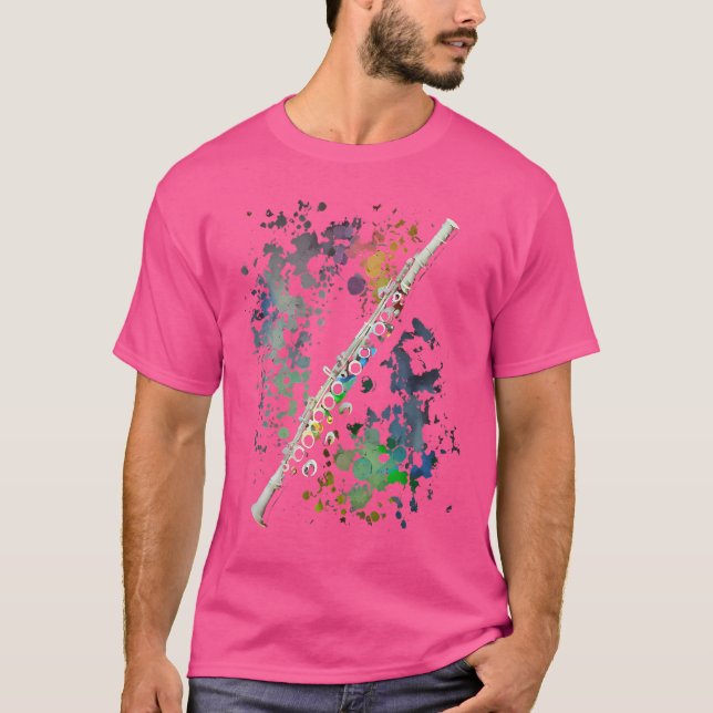 Transverse Flute T-Shirt (Front)