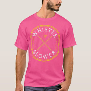 Transverse Flute Whistle Blower Funny Flautist T-Shirt