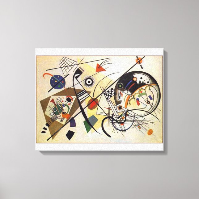 Transverse Line Canvas Print (Front)