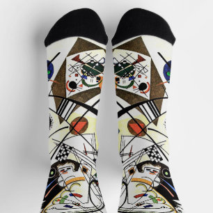 Transverse Line - Kandinsky Socks
