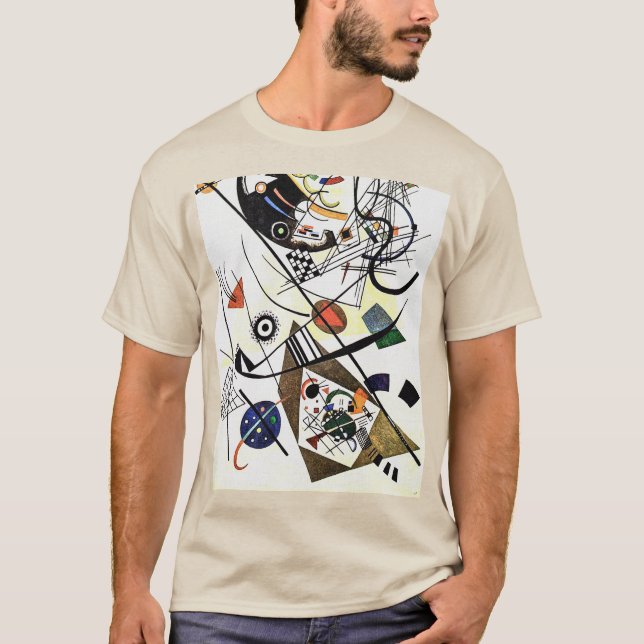 Transverse Line - Kandinsky T-Shirt (Front)