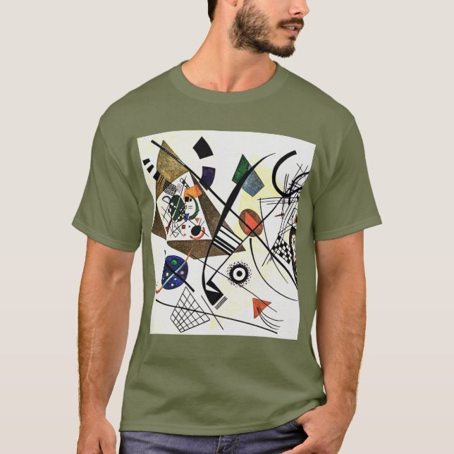 Transverse Line - Kandinsky T-Shirt (Front)