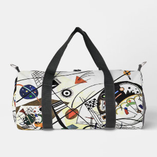 Transverse Line - Wassily Kandinsky Abstraction Duffle Bag