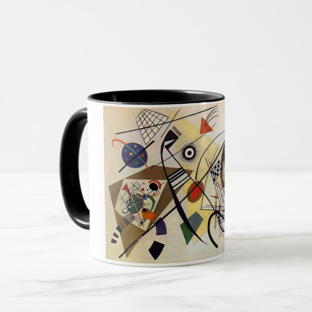 Transverse Lines Mug (Front Left)