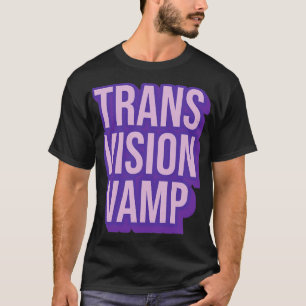 Transvision Vamp 80s Music Typography T-Shirt